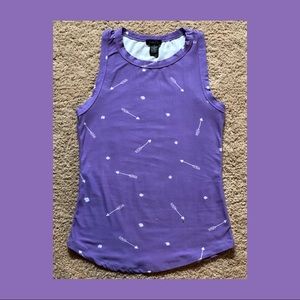 🏹 Rue21 Lilac Arrow Tank
